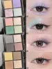 Shadow New Update!Judydoll Lidschattenpalette 4 Farben Lidschatten Matte Schimmer Diamant tragbares langlebiges wasserdichtes Augen Make -up