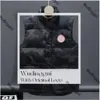 Kanadischer Stil Herren Designer Luxus Daunen Daunenweste Jacke Jacke Mantel Herren Damen Hochwertige Winter Herren Warme Gänse Daunenweste 499