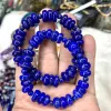 Bangles AAA quality natural Lapis lazuli stone bracelet natural gemstone bracelet DIY jewelry bracelet for woman for man wholesale !