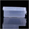 Pencil Cases Wholesale Factory For Haoze Pp Plastic Transparent 661 Gouache Case Brush Storage Box Sample Drop Delivery Office Schoo Dhmt2