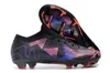 SuperfIy 9 Heren Kinderen Veelkleurig IX Elite MERCUrlAL FG Voltage Paars TN Zwart Sunset Hoge voetbalschoenen Marcus Rashford FG Mad Ready voetbalschoen