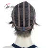 Wigs StrongBeauty Short Layered Brown Shag Classic Cap Full Synthetic Wig COLOUR CHOICES