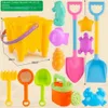 Sand Play Water Fun Outdoor Games Set Shovel Parent-Child Sand Beach Game Bach Bucket Toys Beach Play Toys Beach Digging Toy Toy Beach Water Spela 240402