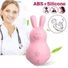 Andere Gesundheits Schönheitsgegenstände springen Kaninchen Niedlicher Vibrator für weibliche USB -Vibration Love Ball weiblicher Vaginal- und Klitoralstimulator Strong Vibration Y240