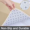 Bath Mats Super Absorbent Anti Slip randig korall sammet badrum golvmatta dörr 40 60 cm