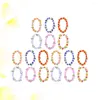 Dekorativa blommor 12 datorer Flower Halsband Hawaiian Luau Garland Wedding Festival Decorations Leis Beach tema Party