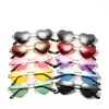 Occhiali da esterno Amore Occhiali da sole polarizzati a forma di cuore Donna Uomo Design dolce Occhiali da sole per feste Occhiali UV400 Oculos De Sol