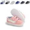 First Walkers First Walkers Kidsun Baby Shoes infow Girl Boy Unisex Canvas Cotton Sole Plat Toddler Accessories Crib Born L240402