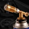 Outdoor BBQ Gas Torch Flame Gun Blowtorch Copper Flame Butane Gas-Burner Lighter Heating Welding Camping Accessories