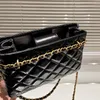 Kobiety prostokąta kołdana koperta na ramiona torba na ramię skórzana diamentowa krata mini sprzęgło torebka Lady Camellia Crossbody Slins Work z paskiem worki torebki torebki