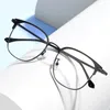 Lunettes de soleil mode Anti-lumière bleue pour femmes hommes monture surdimensionnée Protection des yeux Ultra lunettes lunettes d'ordinateur de bureau