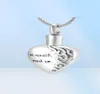 LkJ10021 Klassieke Ashanger Ketting Heren Dames Memorial Sieraden Carving Always in My Heart Hond Kat Poot Crematie Urn Aandenken Ne8012389