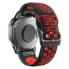 22 26 mm silikonowe paski obserwacyjne dla Garmin Fenix ​​7x 7 6x 6 Pro 5 5x Plus na nadgarstku Enduro MK1 MK2 Smartwatch Bransoletka