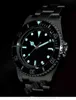 Mens Watch RLX Designer Fashion Designer Watches Watches Diving Blue Fine Steel Luminous Sports Automatic Mechanical Water 5513