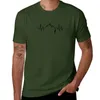 Herrtankstoppar klättrar hjärtslag t-shirt överdimensionerade pojkar djurtryck träningskjortor för män