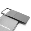 Cas de téléphone portable Cas pour Samsung Z Flip 4 W23 ultra-mince 600D véritable fibre de carbone aramide couverture de protection mobile coque de protection 2442