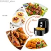 Air Fryers 75L air fryer TCJD01A household large capacity electric fryer intelligent multifunctional oven for baking egg piesgrilled chicken in the kitchen Y24040