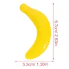 Decoração de festa 20 pcs simulou modelo de pequeno modelo de frutas de ornamento artificial banana banana falsa decoração falsa