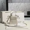 trendy womens bag allmatch fashion graffiti bucket contrast color handbag shoulder Messenger Drop 240311