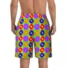 Men's Shorts Summer Board Male Vintage Music Sports Fitness Disco Art Custom DIY Beach Classic Quick Drying Swim Trunks