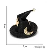 Vêtements pour chiens Chapeau de magicien Accessoire pour cheveux Décoration d'Halloween parfaite Clips de conception unique Matériaux de haute qualité