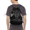 Backpack Hollow Knight Poem Drawstring Bag Riding Climbing Gym Video Game Videogame Computer Pale Soul