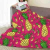 Blankets And Pink Soft Warm Light Thin Blanket Fruit