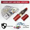 Bouteilles de rangement rouge à lèvres sûr pour cacher de l'argent, des pilules, des bijoux, compartiment Secret, articles, conteneur de rangement M68E