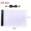 Led Drawing Copy Board Kids Toys to Draw 3 Level Dimmable Painting Tablet A5 size Light Pad Children Learning Educational Game