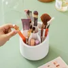 Storage Boxes Rotating Cosmetic Box Portable Desktop Organizer