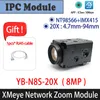 XMeye 4K 8MP IMX415 Сетевая проводная IP-камера Модуль масштабирования 10X 20X 30X Обнаружение людей и лиц через NVR