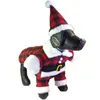 Dog Apparel Christmas Costume Bu Le Cute Pet Clothes Easy To Clean For Small Dogs Soft Light Weight Clothing Dress