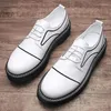 Dress Shoes Men's Spring 2024 Business Formal Casual Leather Chef Black Working Labor Protection Trendy Youth