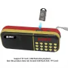 Radio Digital Key / Music Memory Play FM Radiomottagare Högtalare Portable Mp3 Format Player Stels TF Card / USB Flash Disk Player