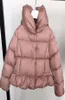 Winter Down Jacket Snow Wear PinkBlue Girls Thermal Jacket Coat Gooese Down Jacket Snow Outwear Baby Kids 2011026457825