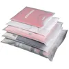 2024 50pcs Double Face Frosted Zipper Lock Self Seal Bags for Home Travel Storage Clothes Packaging Supplies