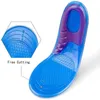 1 paire de semelles intérieures en Silicone pour chaussures, Support d'arc ortique, Inserts de chaussures souples, modèle antidérapant de Sport pour hommes et femmes, 240321