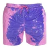 Designer Shorts New Explosions Water Color Changing Swimming Trunks Beach Pants Mens Large Warm Shorts