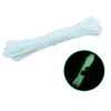 Cordini di sicurezza 1/2/4PCS 20M Tutta la Luce Notturna Corda Luminosa Corda di Nylon Tenda da campeggio esterna Corde di salvataggio Bold Bundle Fluorescente Tenda da arrampicata