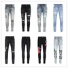 amari jeans fashion amirir jeans для мужонких брендов дизайнер бренд черные джинсы разорванные брюки.