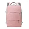 Backpack Cross Border 2024 Shoulder Mommy School Bag Multipurpose USB Large Capacity Storage Travel