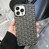 GY Luksusowe obudowa telefoniczna na iPhone 15 14 pro max skóra, projektant iPhone Case 15 14 13 12 Pro dla kobiet mężczyzn dobry chwyt wstrząsowy Ultra Slim Cover