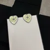 Crystal Pearl Mektup Saplamalar Üst düzey Tasarımcı Küpe 925 Gümüş Bakır Pirinç Kulak Dairesi Erkek Kadınlar Kulak Toprak Pırlanta Küpe Düğün Partisi Takı