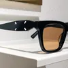 Wysokiej jakości okulary przeciwsłoneczne Margiela Kwadratowe szklanki szklanki szklanki designerskiej klasyczne okulary przeciwsłoneczne męskie