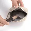 Sacs de rangement organisateur porte-doublure de culotte sac de serviette Portable avec poignée à fermeture éclair lisse compartiment intégré pour féminin