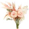 Decorative Flowers Thanksgiving Bouquet Fake Dandelion Artificial Decoration Ramo Flores Artificiales