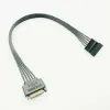 Computer Cables Connectors S 30Cm Black Single Sleeved Sata 15Pin Male To Female Power Extension Hdd Ssd Supply For Pc Drop Delivery C Ots01