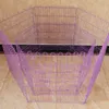 Zexin cage usine directe tube carré clôture grande et moyenne taille chien en peluche chien cage clôture animal de compagnie clôture chien cage