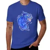 Polos Polos Blue Leopard T-shirt anime boys Whites Edition Customs