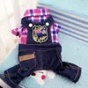 Vêtements pour chiens Vêtements pour animaux de compagnie Hiver Sling Jeans Vêtements Manteaux doux Vestes Cowboy Jean pour chiens Chihuahua Animaux